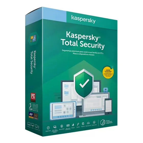 Kaspersky Total Security. 1 Pc... 2 Anos. Envio Imediato