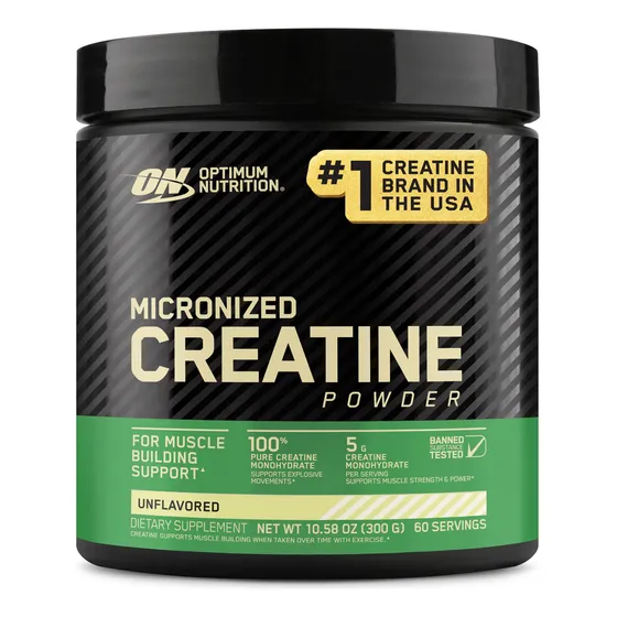Optimum Nutrition Micronized Creatine Monohydrate Powder, Un