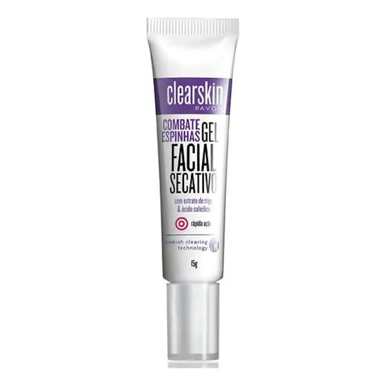 Gel Facial Secativo De Espinhas Clearskin Avon