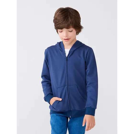 Campera Infantil De Algodón Con Capucha - 54jj