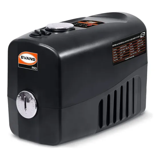 Bomba Automática Evans 1/4hp 35m 100-240v Extra Eficiente
