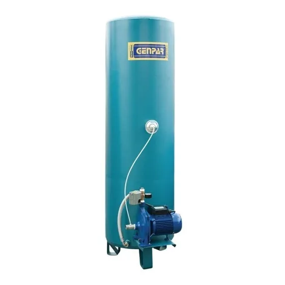 Hidroneumatico Bomba 2 Hp 220v Pulmon 120 Galones Genpar