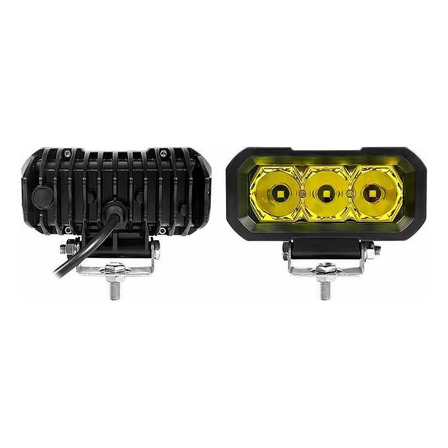 Par De Faros Led 5 Pulgadas Spot Blancos / Amarillos Par De Faros Led 5 Pulgadas Spot Blancos / Amarillos