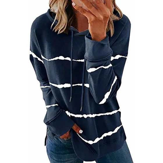 F_topbu Sudadera Para Dama Cuello Redondo Manga Larga Xl