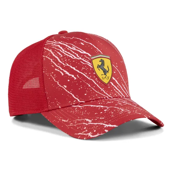 Gorra Marca Puma Ferrari Race Puma Original Rojo Hombre