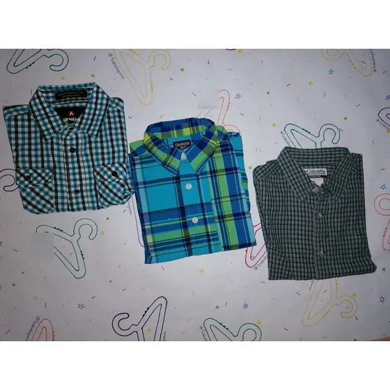 Combo 2x10$ Camisa Marga Larga Importada Talla 4 Y 5