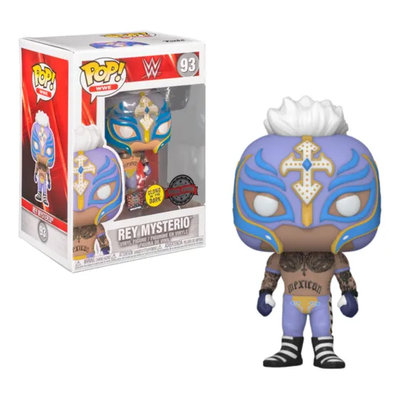Rey Mysterio Funko Pop 93 / Glow In The Dark Exclusivo Wwe