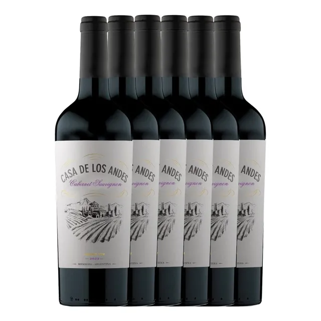 Caja 6 Cabernet Sauvignon Casa De Los Andes