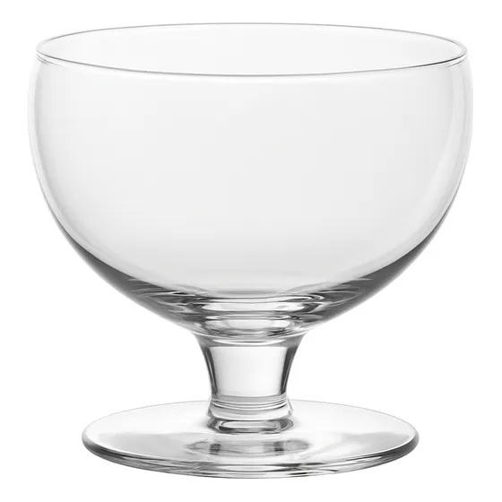 Taça Sobremesa Média 450ml Vidro Incolor Centro De Mesa