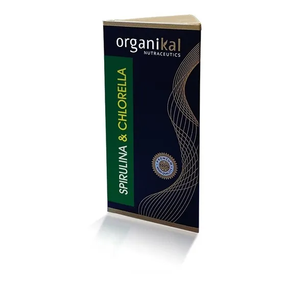 Spirulina Y Chlorella X 60 Capsulas Organikal  