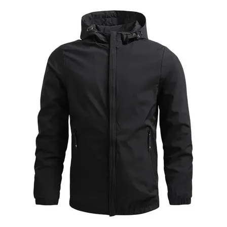 Chaqueta Fina A Prueba De Viento Casual Para Hombre Tactica