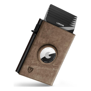 Carteira Lorzor Airtag Para Homens Com Bloqueio Rfid De Cour Carteira Lorzor Airtag Para Homens Com Bloqueio Rfid De Cour