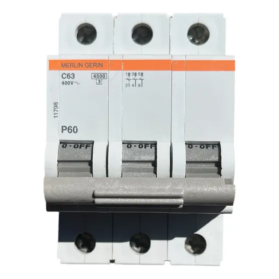 Llave Térmica Termomagnetica 3x63 Merlin Gerin Schneiders
