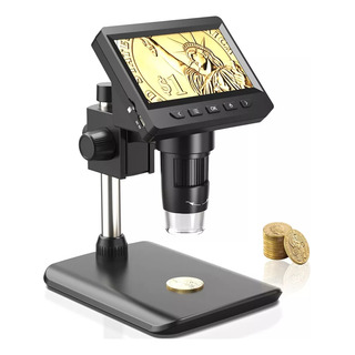 Microscopio Electrónico Académico Con 4.3 In Pantalla Lcd Hd Microscopio Electrónico Académico Con 4.3 In Pantalla Lcd Hd