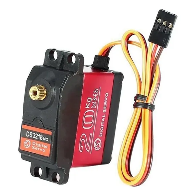 Servomotor Ds3218 Giro 360° 21 Kg Alto Torque Engranes Metal