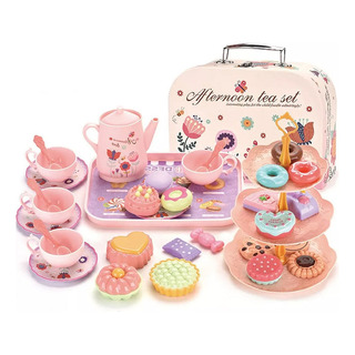 Caviglte Set Juguete De Postre Niña Tarde De Té Comidita Caviglte Set Juguete De Postre Niña Tarde De Té Comidita
