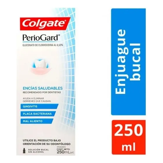 Enjuague Bucal Colgate Periogard 250 Ml Botella