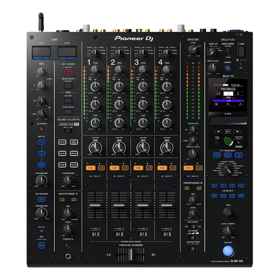 Misturador de DJ Pioneer Dj DJm-A9
