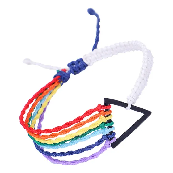Pulsera Para Pareja, Tejido Ajustable, Correa De Mano