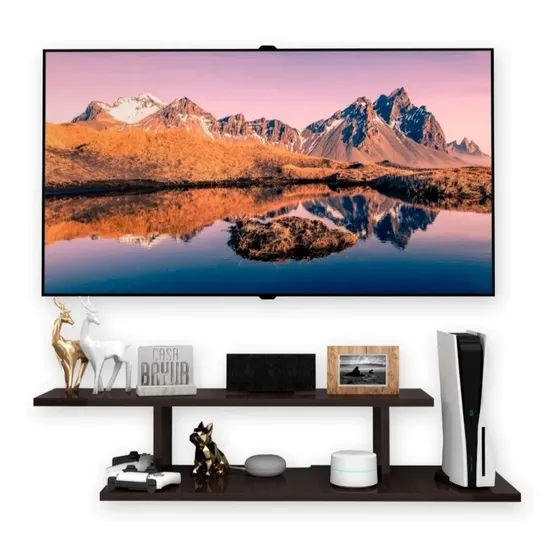 Repisa Mueble Flotante Tv | 30 Cm Tv-02 | Decoracion 