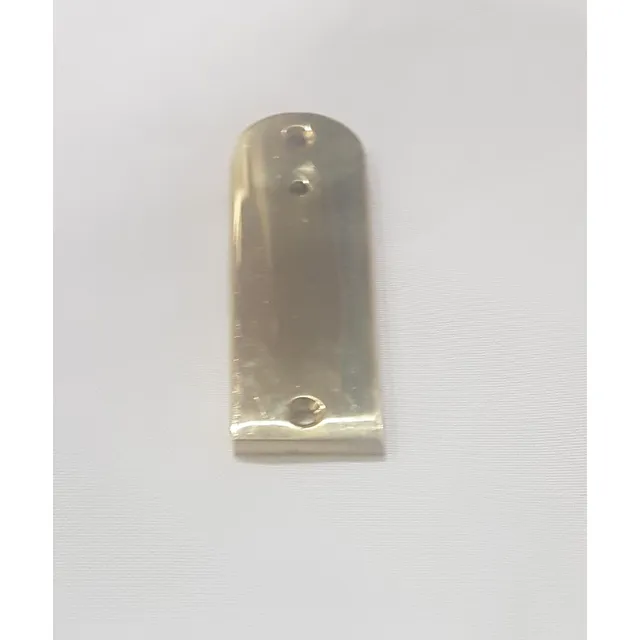 Plaqueta Ciega De Placard Bronce Para Tirador Sin Bocallave