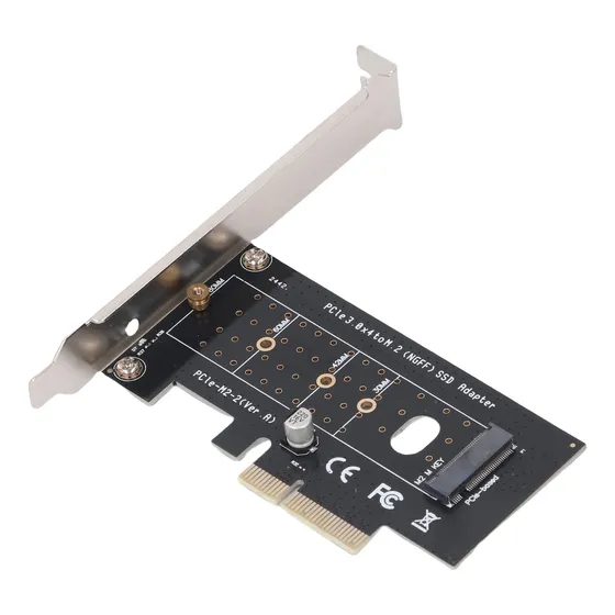 Conversor Pcie Para Ngff, Placa Riser, Adaptador Ssd Nvme De