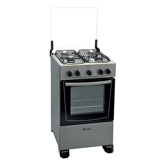 Cocina A Gas Thompson Cth 1000 Titanium Con Termocupla