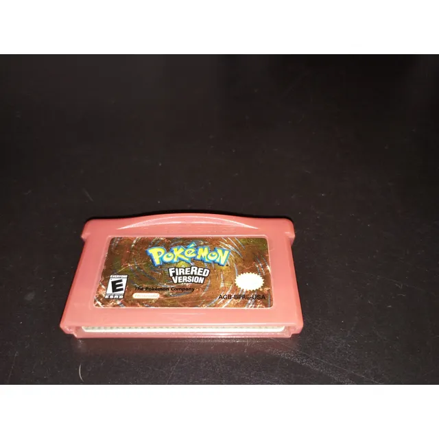 Pokémon Firered Usa Gba Nintendo Game Boy Advance Rojo Fuego