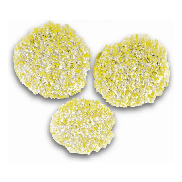 Almohadilla De Esponja Karcher P/ Pulido Piedra, Pvc 3 Pz Color Blanco