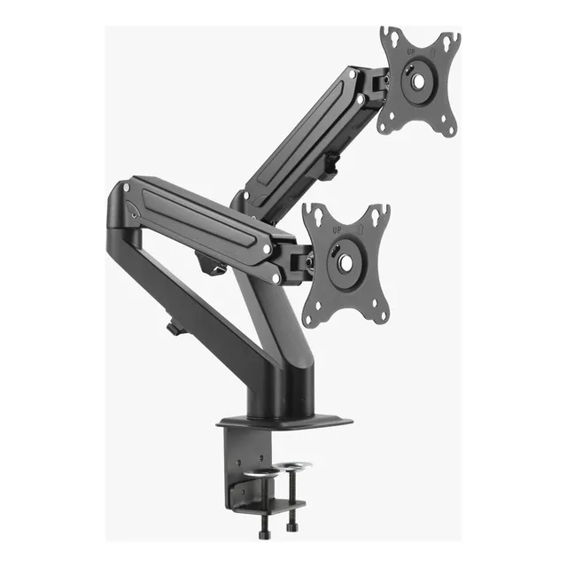 Soporte Para 2 Monitores,  Soporta Pantallas  De 17  A 27 