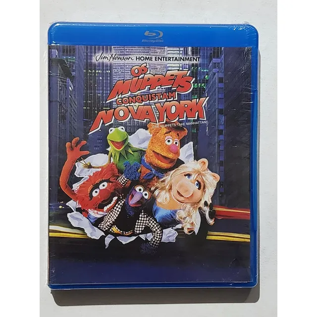 Blu-ray Os Muppets Conquistam Nova York Original Lacrado