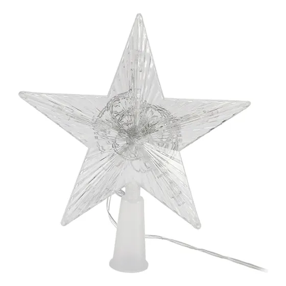 Decoración Del Árbol De Navidad De La Tapa Del Árbol De