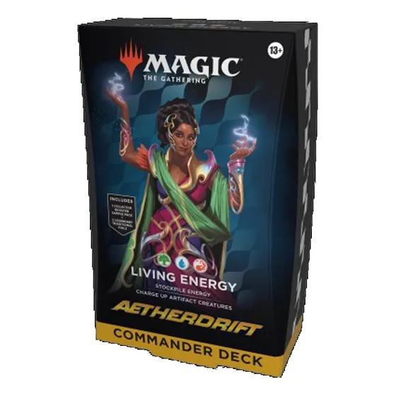 Deck Commander Living Energy - Aetherdrift Inglês