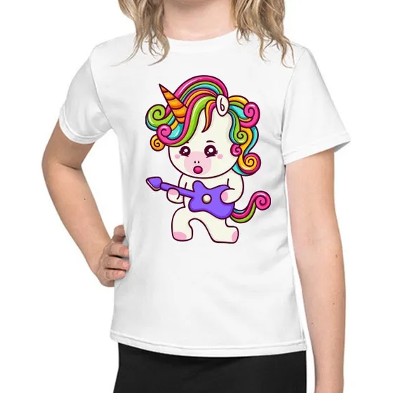 Franela Estampada Unicornio