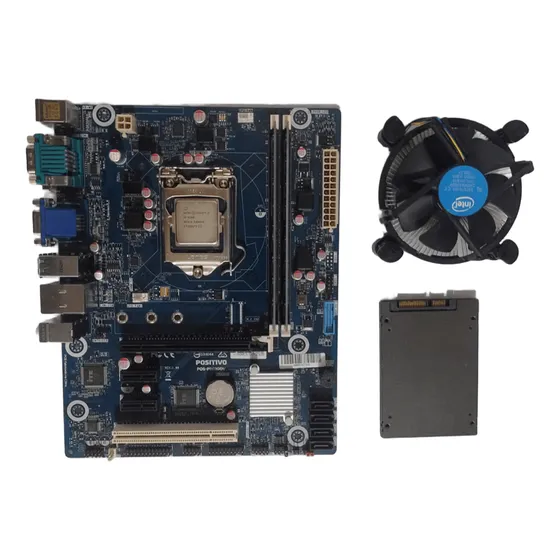 Kit Upgrade I3 6a Ge  + Cooler + Placa H110 + 8gb Ddr4 + Ssd