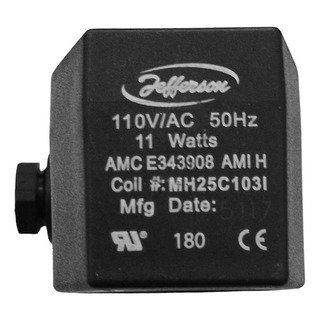 Bobina Solenoide P/valv Jefferson Mh25c103i 110v/ac 50hz 11w Bobina Solenoide P/valv Jefferson Mh25c103i 110v/ac 50hz 11w