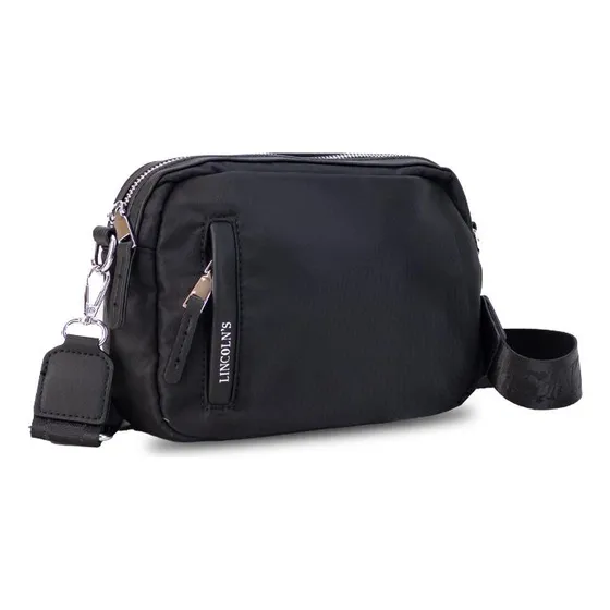 Bandolera Sport Con Bolsillos Correa Galón Dama Lincolns Color Negro
