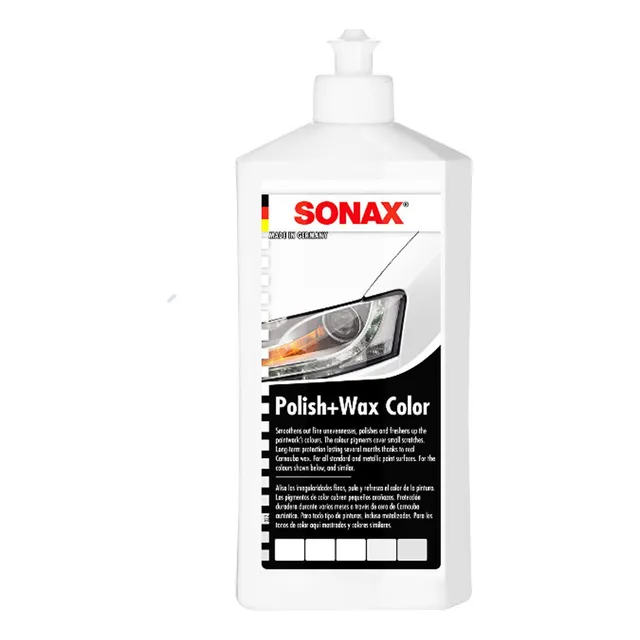 Cera Liquida De Auto Blanco Sonax 500ml/pintura/rayones
