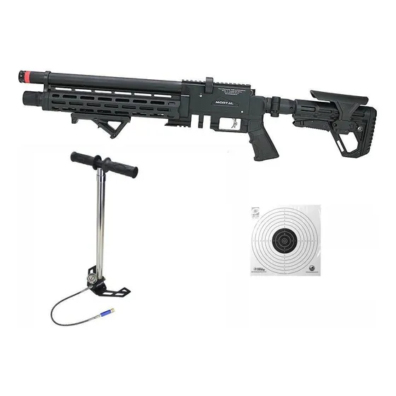 Carabina Pcp Puncher Mortal X Tactical 5.5 + Itens 