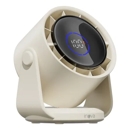 Mini Ventiladores Portáteis Ventilador De Mão Portatil Ventilador Portátil Usb Recarregável Inova 3 Velocidades Branco 9.5h Autonomia Com Suporte Para Secar Cílios Maquiagem,