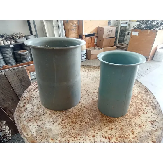 Campana Terminal Pvc Para Tubería Eléctrica De 6 Y 4 Pulgada