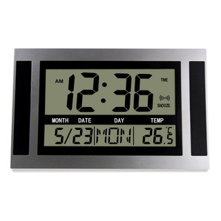 Relógio De Parede Digital Lcd, Grande Número, Tempo, Tempera Relógio De Parede Digital Lcd, Grande Número, Tempo, Tempera
