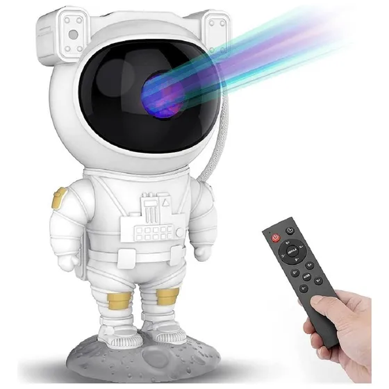 Proyector Astronauta Astronauta Galaxya Estrelas blanco