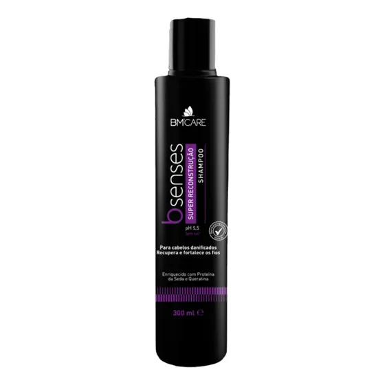 Barrominas Bsenses Super Reconstrução Shampoo 300ml