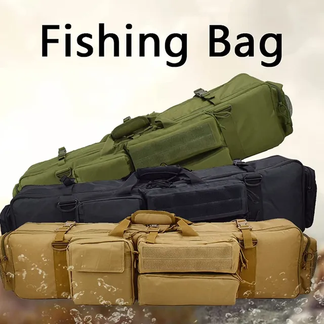 Fishing Rod Bag Durable Tackle Carry Multifunction Large