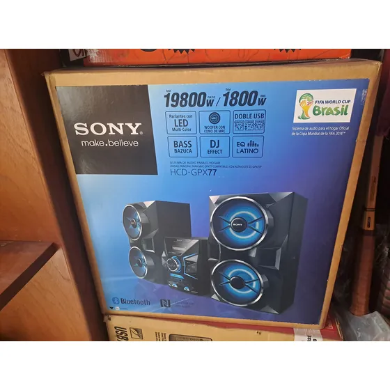 Equipo De Sonido Sony Hcd-gpx77 380$