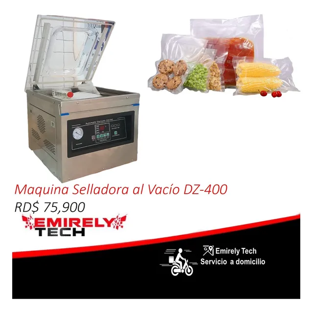 Maquina Selladora Empacadora De Fundas Al Vacio Dz-400
