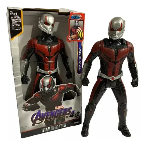 Muñecos  Avengers Y Otros Personajes Juguete Luz Sonido 30cm