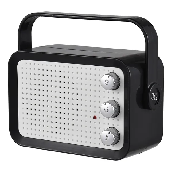 Mini Amplificador De Guitarra Portátil De 3w Com Mp3, Fone D