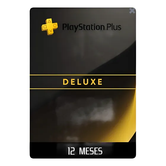 Cartão Psn Plus 12 Meses - Ps3, Ps4, Ps5 - Deluxe Promoçao